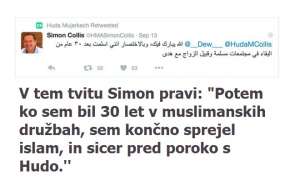 tvit collis simon islam